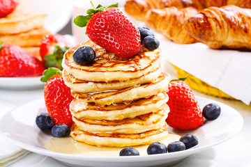 stack of pancakes