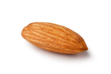 almonds isolated on the white background