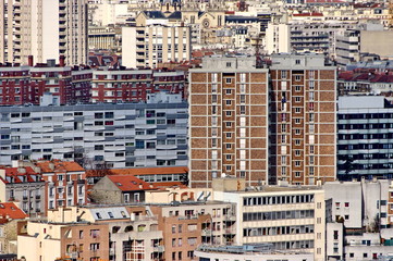 Obraz premium Immeubles d'habitation.