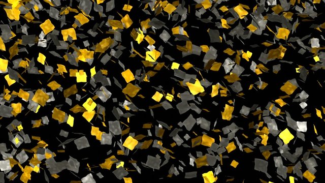 Goldener Glitter