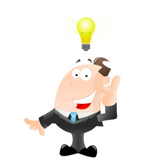 Businessman Got an Idea