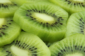 Kiwi fruit slices