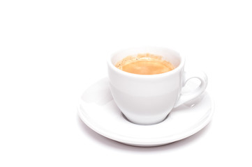 Tasse Espresso mit Crema