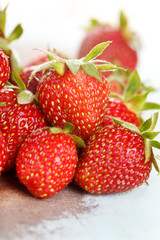 fresh strawberries