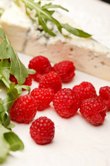 cheese and raspberry