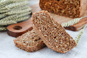 homemade traditional bread
