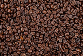 Coffee beans background