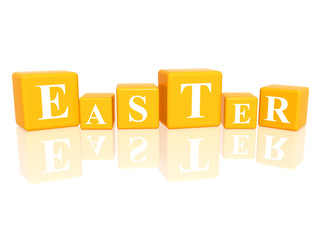 Easter in 3d cubes