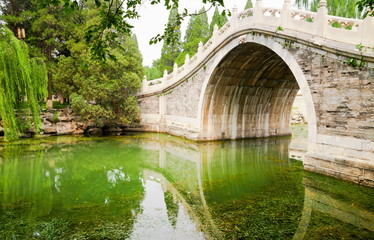Fototapeta premium Chinese Arch Bridge