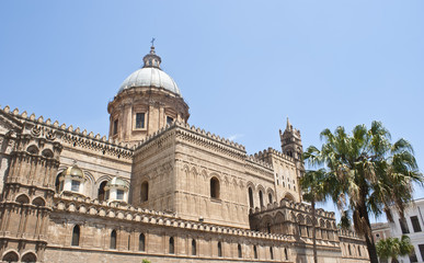 Fototapeta na wymiar Cathedral of Palermo