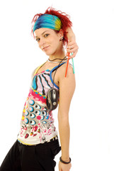 Graphics and Creative girl 009