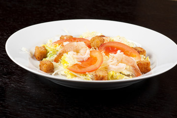 tiger shrimps salad