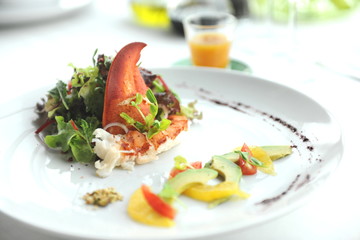 Crab salad