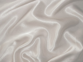 White silk background