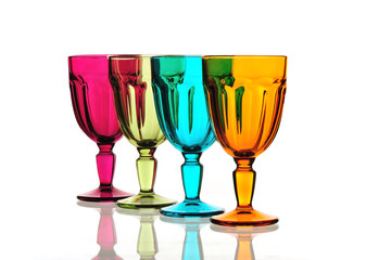 Colorful special design glasses