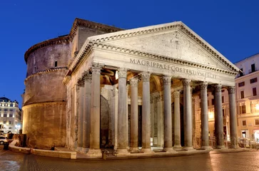 Foto op Aluminium Pantheon, Rome © fabiomax