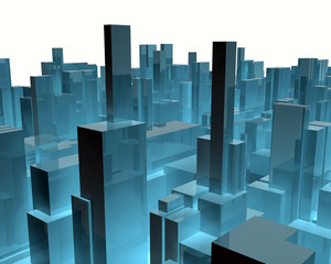 3d city