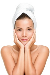 Spa skin care beauty woman
