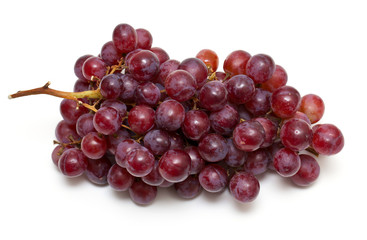 bunch of red grapes