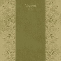 old background with floral motif 1