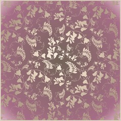 Illustration of flower lace.