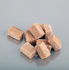 Brown sugar cubes