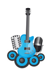 Fototapeta premium musicals instruments