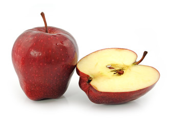 apple isolated on white