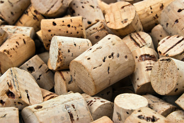 Background pattern of corks