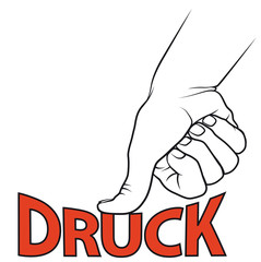 Druck ausüben- Handsymbolik © lom123