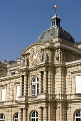 Fototapeta na wymiar Palais du Luxembourg, Paris, France