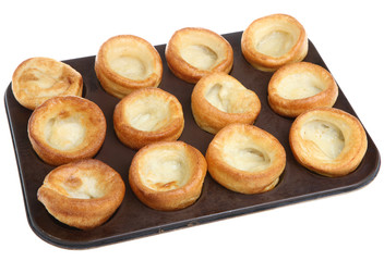 Yorkshire Puddings on Baking Tray