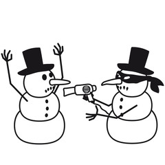 hair_dryer_snowman_robbing
