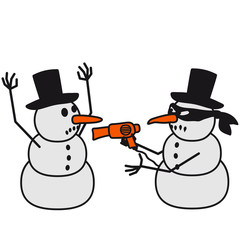 hair_dryer_snowman_robbing