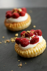 tartelettes fait maison aux framboises 10