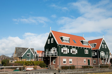 Fototapeta na wymiar Typical Dutch village