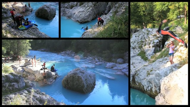 Canoeing, Soca river