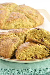 Cranberry orange scones