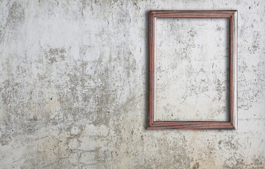 frame on wall