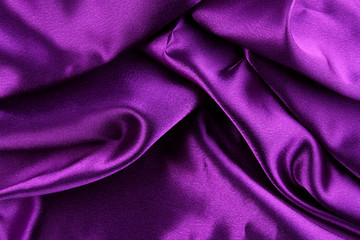 Purple silk fabric texture background