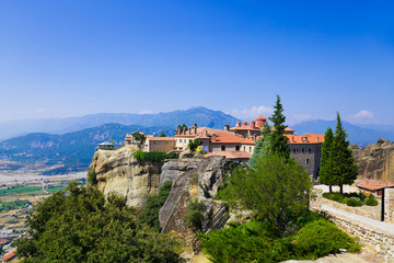 Fototapeta na wymiar Klasztor Meteora w Grecji