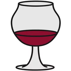 Foto op Plexiglas wine_glass © Style-o-Mat-Design