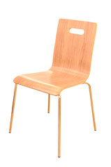 wood chair isolated