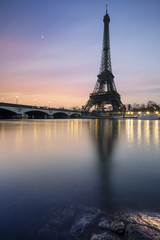 Obraz na płótnie Canvas Tour Eiffel Paryż Francja