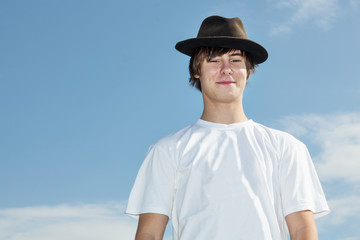 Portrait of a teenagers