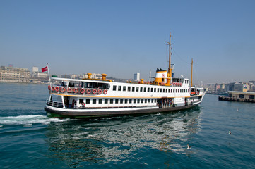 Fototapeta premium İstanbul Şehir Hatları Vapuru