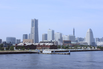 Fototapeta premium minatomirai w yokohamie