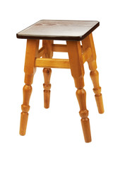 Wooden stool