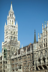 Fototapeta na wymiar Rathaus München