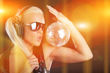 Image of party girl